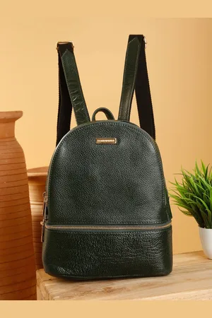Teakwood Leathers Women Textured Leather Backpack