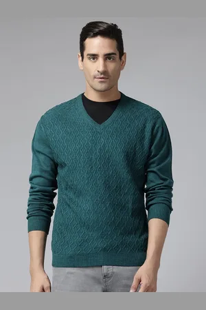 Park Avenue Geometric Design Pullover