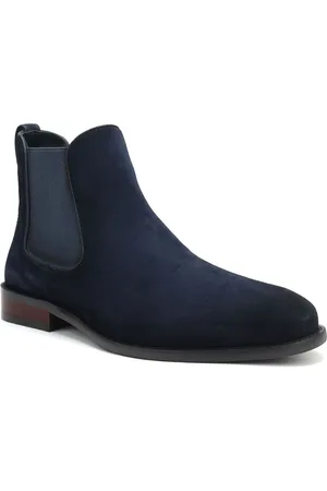 ROSSO BRUNELLO Men Mid-Top Chelsea Boots
