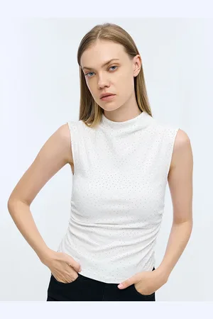 COVER STORY Women Round Neck Top