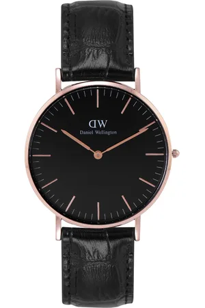 Daniel Wellington Unisex Dial & Leather Textured Straps Analogue Watch DW00100141K