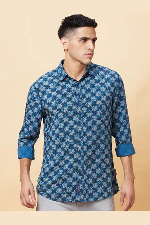 Being Human Men Slim Fit Floral Opaque Printed Casual Shirt