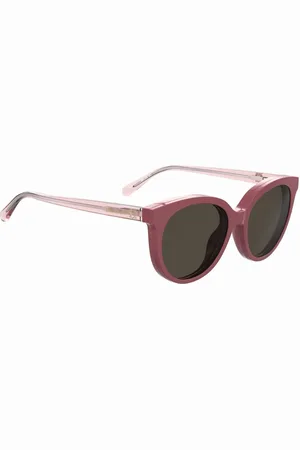 Moschino Women Cateye Sunglasses with UV Protected Lens 205903G3I5470-Mauve