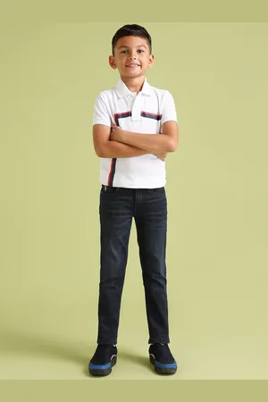 Ralph Lauren Boys Classic Bootcut Heavy Fade Jeans