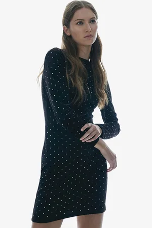H&M Printed Boat-Neck Dress