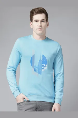 Park Avenue Men Printed Sweatshirt