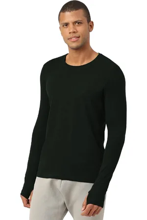 FREECULTR Men Solid Round Neck T-shirt