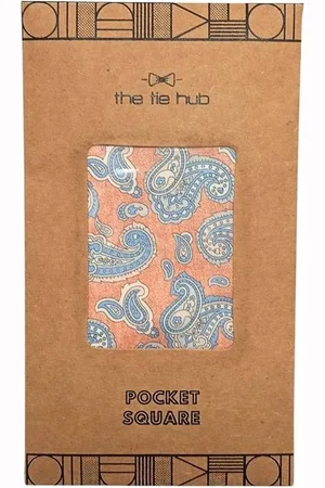 The Tie Hub Printed Silk Pocket Squares