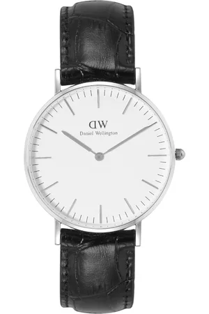 Daniel Wellington Unisex Dial & Leather Textured Straps Analogue Watch DW00100058K