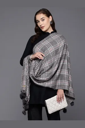 Cayman Checked Woollen Stole