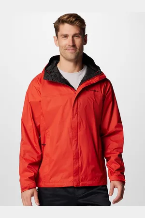 Columbia Waterproof Omni-Tech Hooded Watertight Rain Jacket