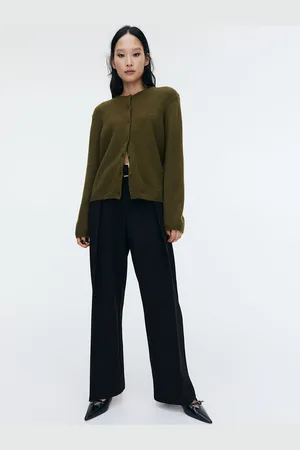 H&M Wide Belt-Detail Trouser