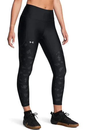 Under Armour Women Tech Print Panel Crop Tights