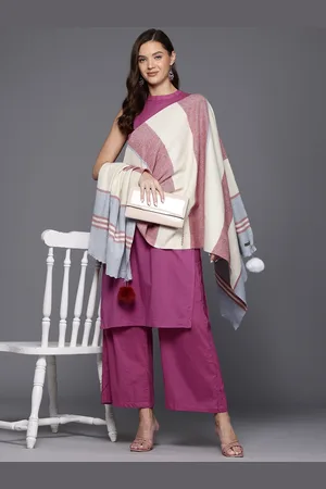 Cayman Striped Woollen Stole