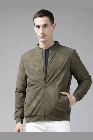 Park Avenue Stand Collar Bomber Jacket