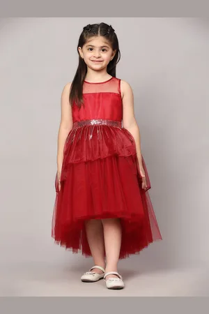 Toy Balloon Kids Girls Net Fit & Flare Dress