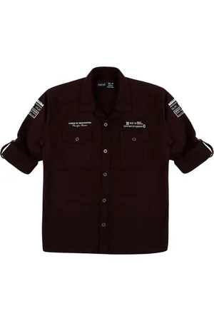 CAVIO Boys Comfort Opaque Casual Shirt