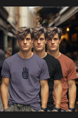 bullmer Men 3 Printed T-shirt
