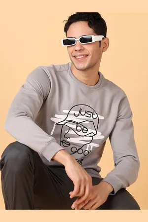 V-Mart Men Printed Pullover Sweatshirt