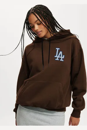 clafoutis Women Printed Hooded Pullover Sweatshirt