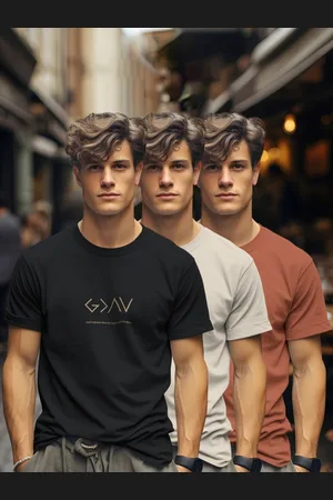 bullmer Men 3 Printed T-shirt