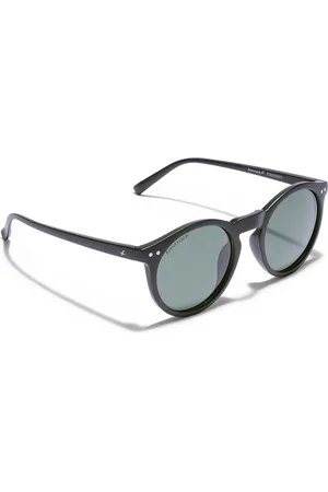 Fastrack Men Round Sunglasses with Polarised and UV Protected Lens P383GR8PV