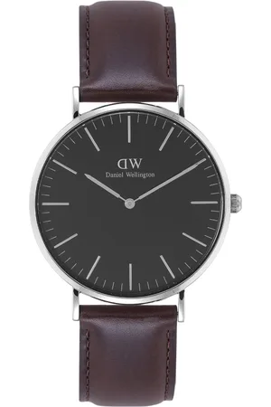 Daniel Wellington Men Dial & Leather Straps Analogue Watch DW00100131K