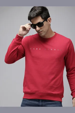 Park Avenue Brand Logo Printed Sweatshirts
