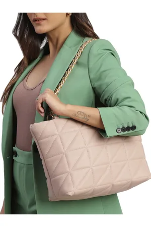 MINI WESST Women Structured Quilted Shoulder Bag
