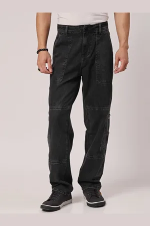 Style Quotient Men Loose Mid-Rise Relaxed Fit Jeans