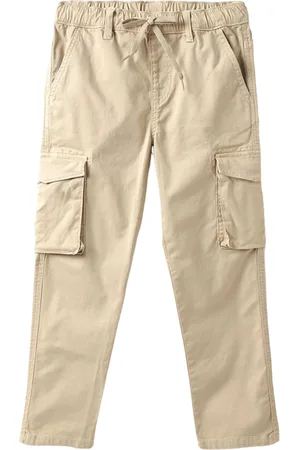 Benetton Boys Pure Cotton Mid Rise Track Pants