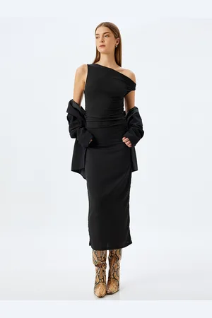 Koton Women Bodycon Midi Dress