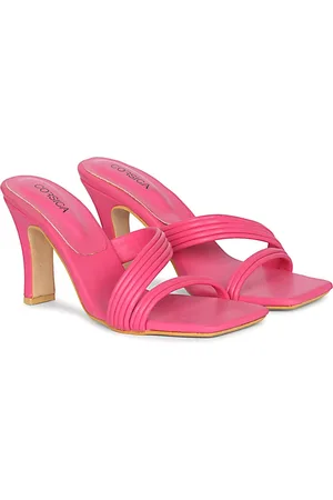 Corsica Block Sandals with Bows