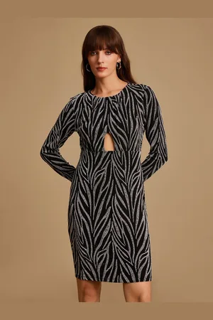 Kazo Women Embellished Bodycon Mini Dress