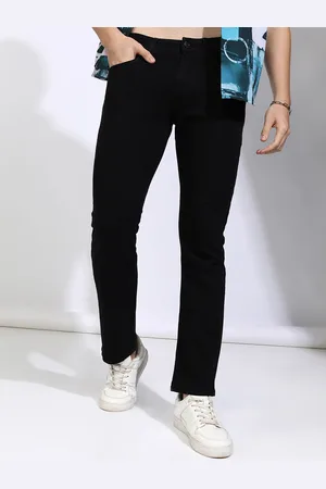 Highlander Men Straight Fit Mid-Rise Stretchable Jeans