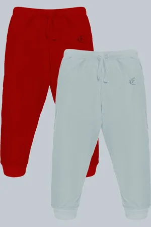 KiddoPanti Kids Pack Of 2 Pure Cotton Joggers