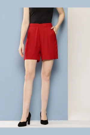 Chemistry Women Pleated Shorts