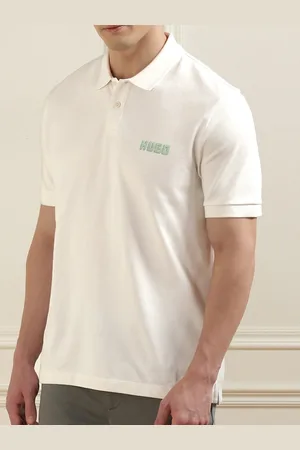HUGO BOSS Men Printed Polo Collar T-shirt