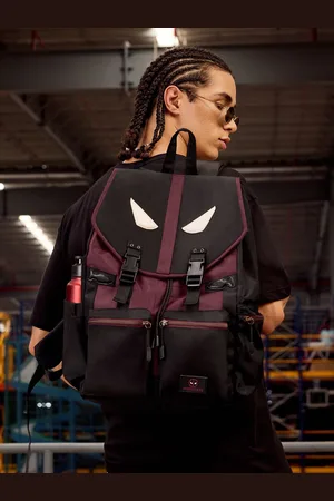 The Souled Store Men Colourblocked Backpack