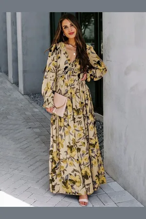 HERE&NOW Women Floral Printed Empire Dress