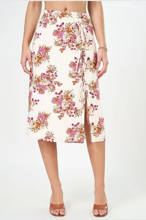 Pantaloons Floral Printed A-Line Knee-Length Skirt