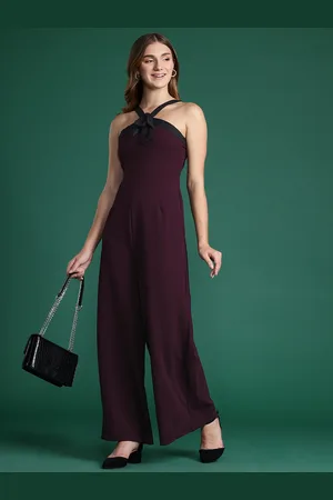 DressBerry Halter Neck Basic Jumpsuit