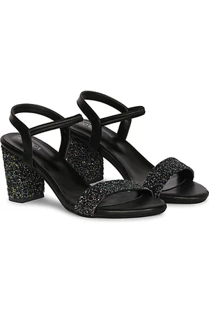 Corsica Textured Block Sandals