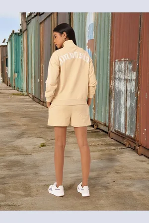 DressBerry Kook N Keech Street Savvy Printed Relaxed Sweatshirt With Shorts Co-Ords Set
