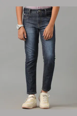 UNDER FOURTEEN ONLY Boys Slim Fit Heavy Fade Jeans