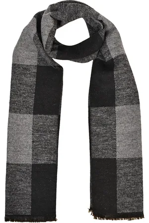 Loom Legacy Men Checked Acrylic Mufflers