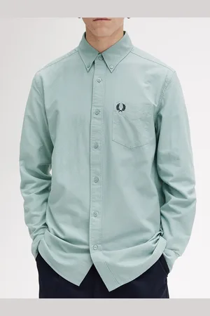 Fred Perry Men Slim Fit Solid Pure Cotton Casual Shirt