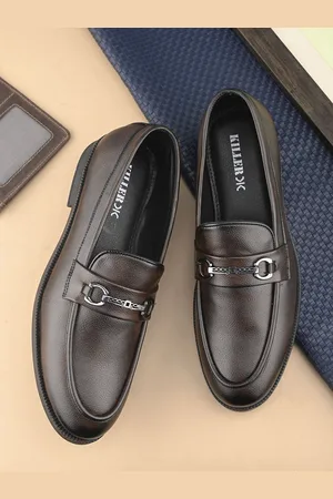 Killer Men Textured Formal Slip On Loafers