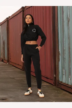 DressBerry Kook N Keech Street Savvy Relaxed Crop Sweatshirt With Joggers Co-Ords Set