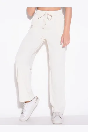 SHOWOFF Women Comfort Regular Fit Mid-Rise Parallel Trousers